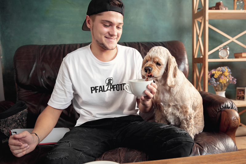 Pfalzpfote - Logo - Damen & Herren T-Shirt - PFÄLZISCH.com