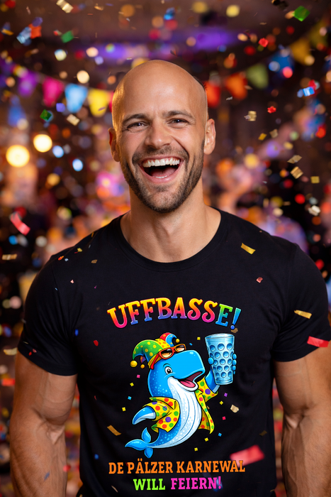 Herren Shirt/Hoodie - Uffbasse - Karnewal