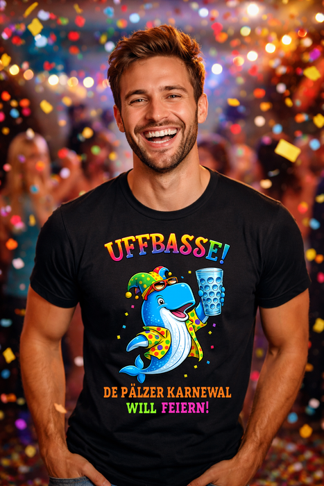 Herren Shirt/Hoodie - Uffbasse - Karnewal