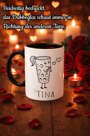Dubbeglas Pärchentassen (1 Tasse) - PFÄLZISCH.com