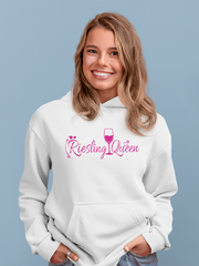 Riesling Queen - Pfälzer Kapuzenpullover für Damen - PFÄLZISCH.com