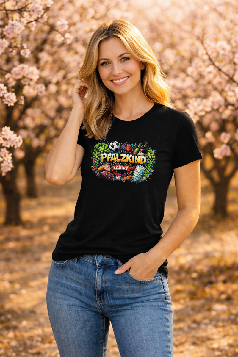Damen Pfalzkind Graffiti Shirt - PFÄLZISCH.com