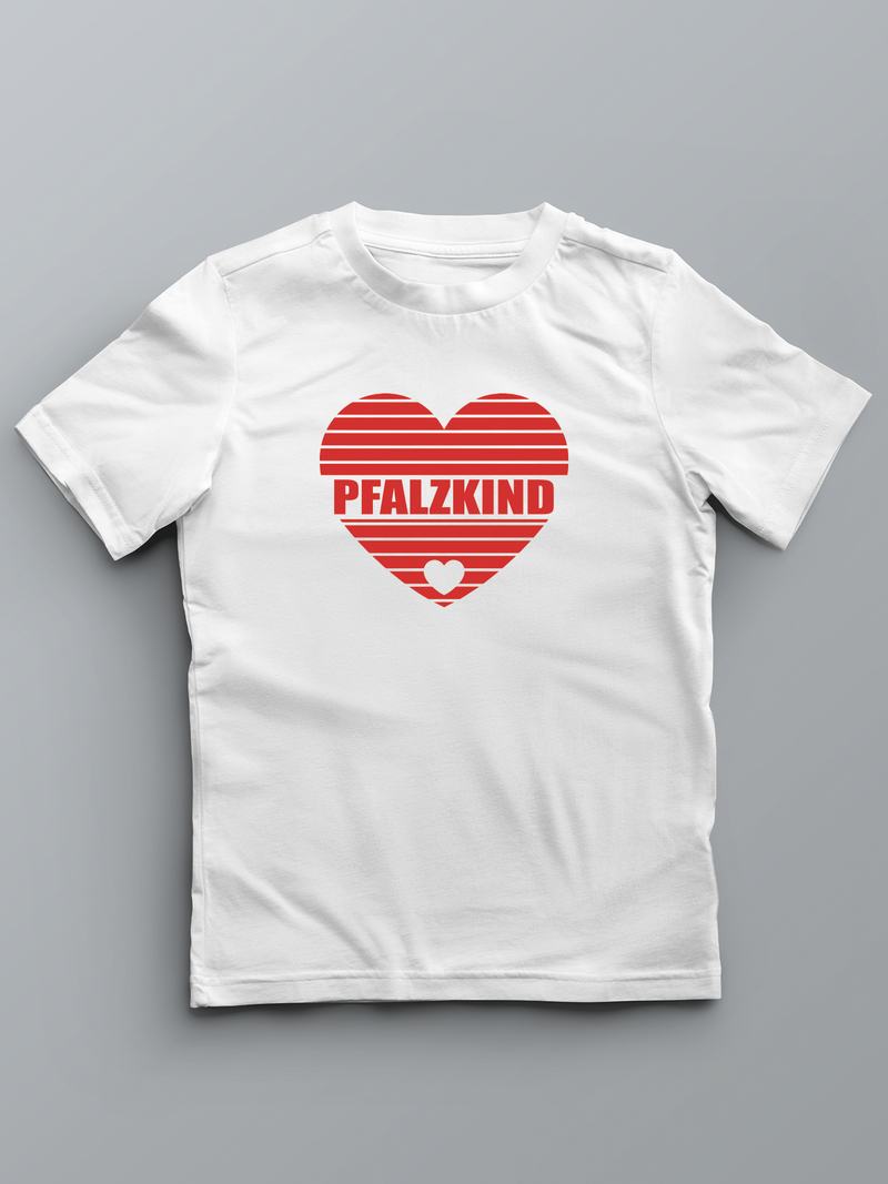 PFALZKIND T-Shirt mit Herz - Pfälzer Kinder T-Shirts - PFÄLZISCH.com