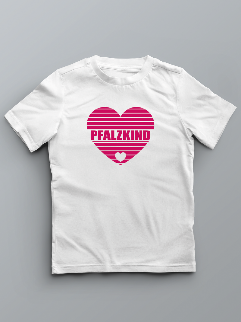 PFALZKIND T-Shirt mit Herz - Pfälzer Kinder T-Shirts - PFÄLZISCH.com