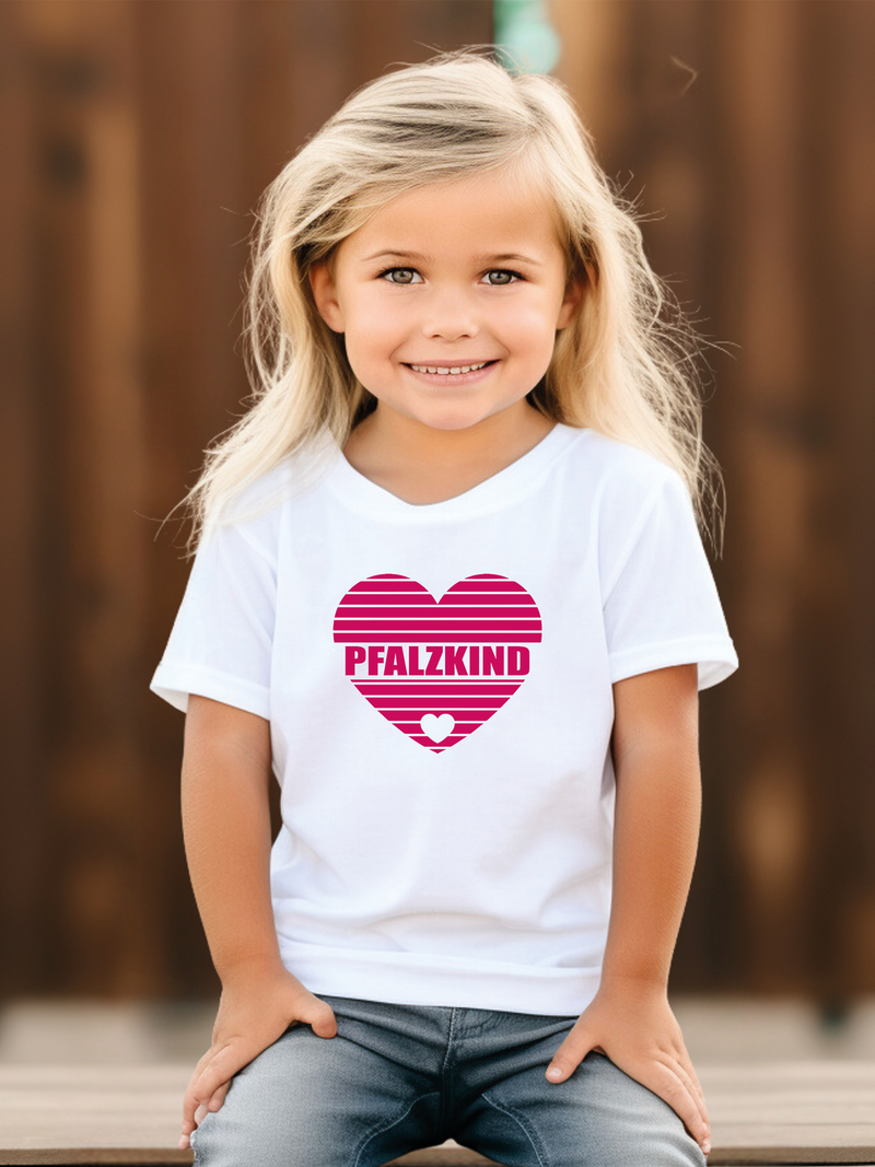 PFALZKIND T-Shirt mit Herz - Pfälzer Kinder T-Shirts - PFÄLZISCH.com