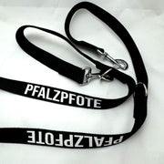 Pfalzpfote Hundeleine schwarz - PFÄLZISCH.com