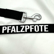 Pfalzpfote Hundeleine schwarz - PFÄLZISCH.com