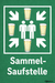 Sammel Saufstelle (Alu Schild 2 Größen) - PFÄLZISCH.com