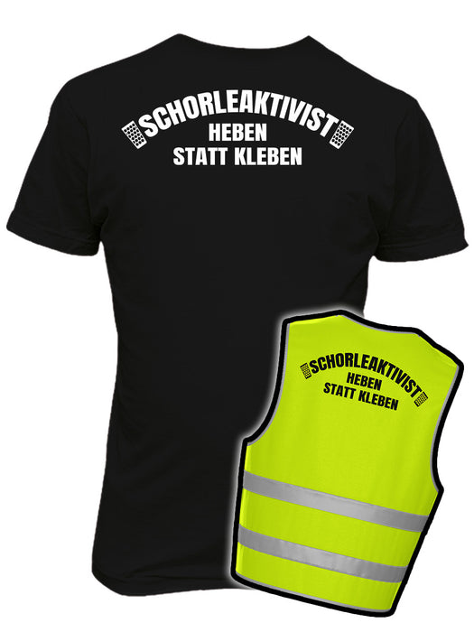 Schorleaktivist T-Shirt / Warnweste