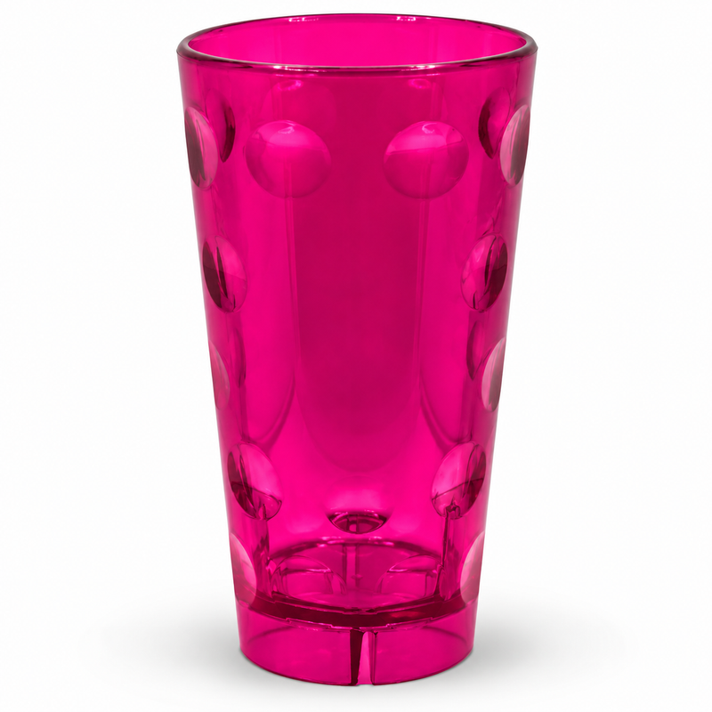 Dubbebecher 0,5l verschiedene Farben - Dubbeglas Plastik