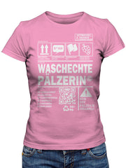 Waschechte Pälzerin - Pfalzshirt - PFÄLZISCH.com
