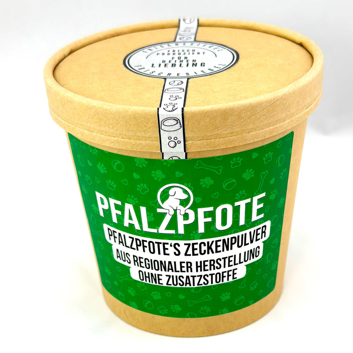 Pfalzpfote - Zeckenpulver gegen Zecken