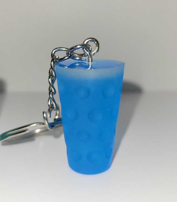 Dubbeglas  Schlüsselanhänger Epoxidharz