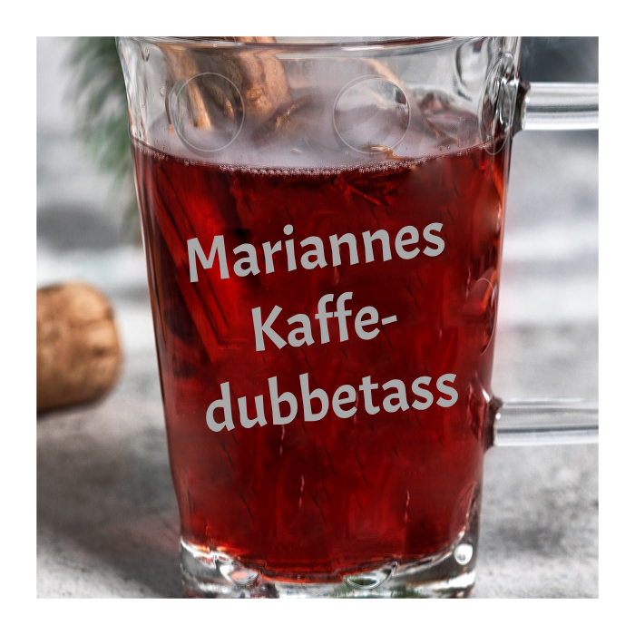 Dubbetässel "selbst gestalten" (0,25l)