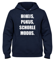 Hokus Pokus Schorle Modus Hoodie Herren in Navy – Pfälzer Kapuzenpullover mit Schorle-Spruch