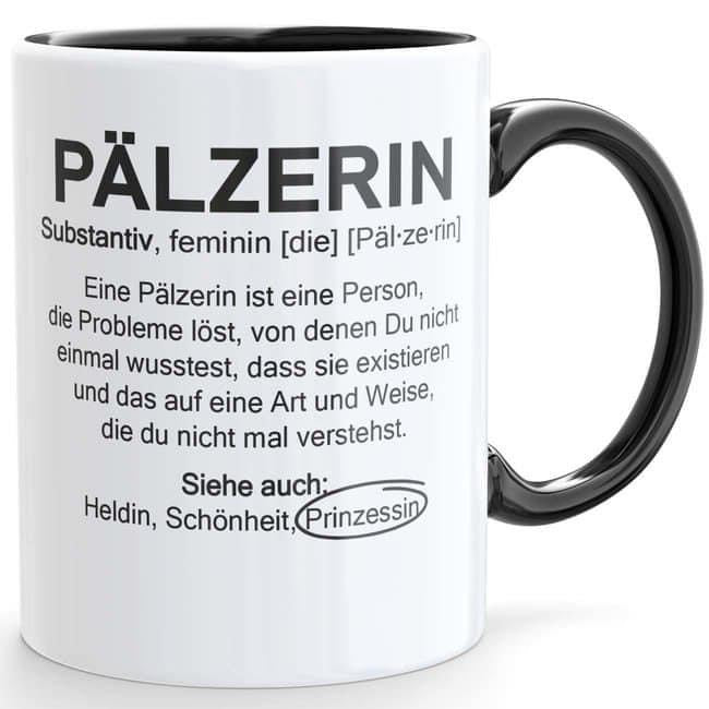 PÄLZER oder PÄLZERIN Tasse - PFÄLZISCH.com