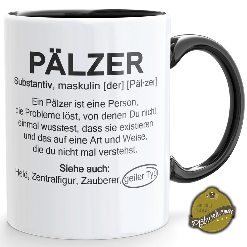 PÄLZER oder PÄLZERIN Tasse - PFÄLZISCH.com