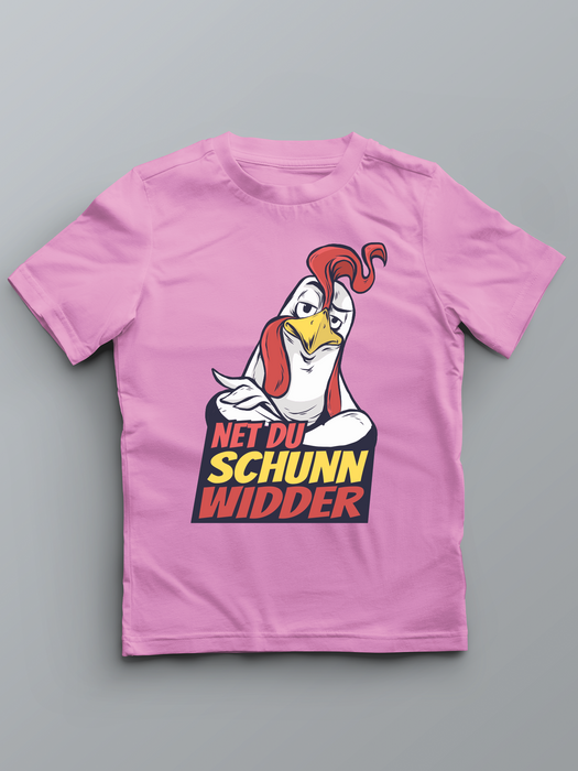 Net du schunn widder - Pfalz T-Shirt Kinder - Jungen und Mädchen