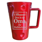 Pfälzer Tasse „De Oma ihr Dubbetass“ – Geschenk für Oma - PFÄLZISCH.com