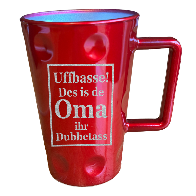 Pfälzer Tasse „De Oma ihr Dubbetass“ – Geschenk für Oma - PFÄLZISCH.com