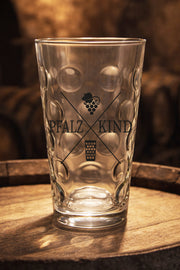 Pfalzkind Dubbeglas - schwarz & pink - PFÄLZISCH.com
