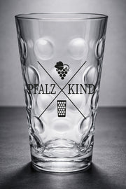 Pfalzkind Dubbeglas - schwarz & pink - PFÄLZISCH.com