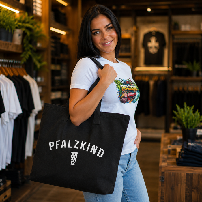 PFALZKIND OVERSIZE Shopping-Tasche mit Reißverschluss