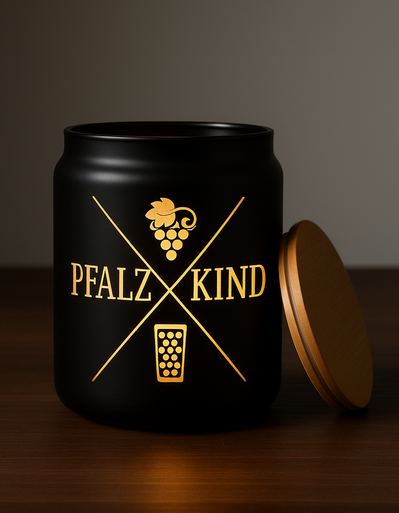 PFALZKIND Wappen - 1 Liter Glas Pfalzleuchte - PFÄLZISCH.com