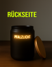 Erschdmol nix - 1 Liter Glas Pfalzleuchte - PFÄLZISCH.com