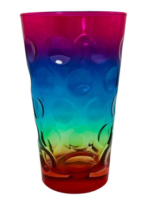 Dubbeglas mit Namensgravur und Weintrauben