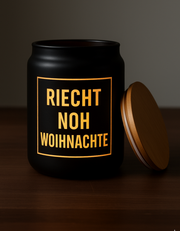 Riecht noh Woihnachte - 1 Liter Glas Pfalzleuchte - PFÄLZISCH.com