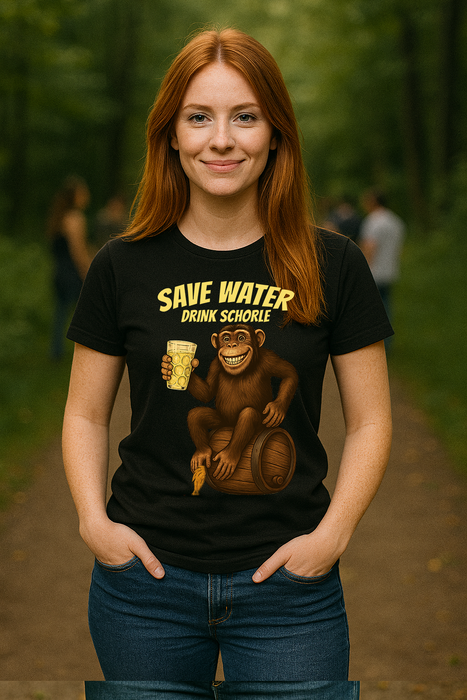 Save Water – Drink Schorle Damen Shirt