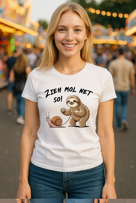 Zieh mol net so! – Pfälzer Damen Spruchshirt