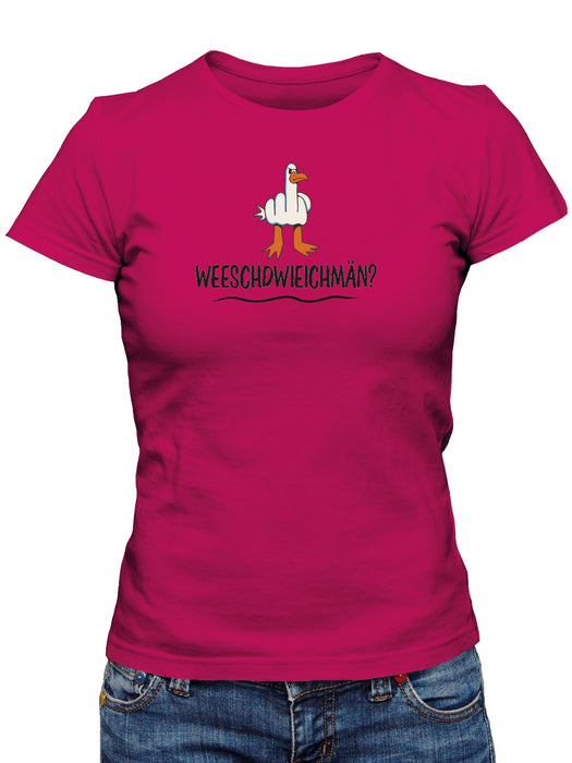 WESCHDWIEICHMÄN? Damen Shirt