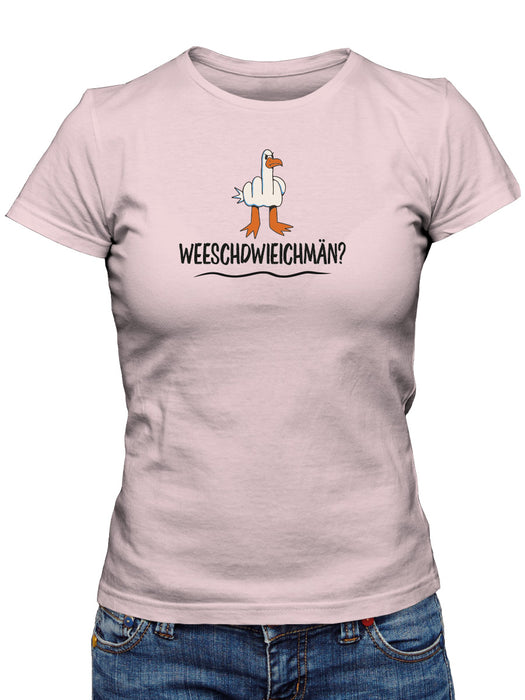 WESCHDWIEICHMÄN? Damen Shirt