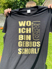 Wo ich bin gebbds Schorle / Pfalz T-Shirt - PFÄLZISCH.com