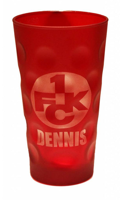 1. FC KAISERSLAUTERN DUBBEGLAS MIT NAME - PFÄLZISCH.com