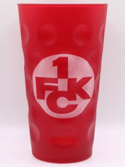 FCK rot schwarz Dubbeglas