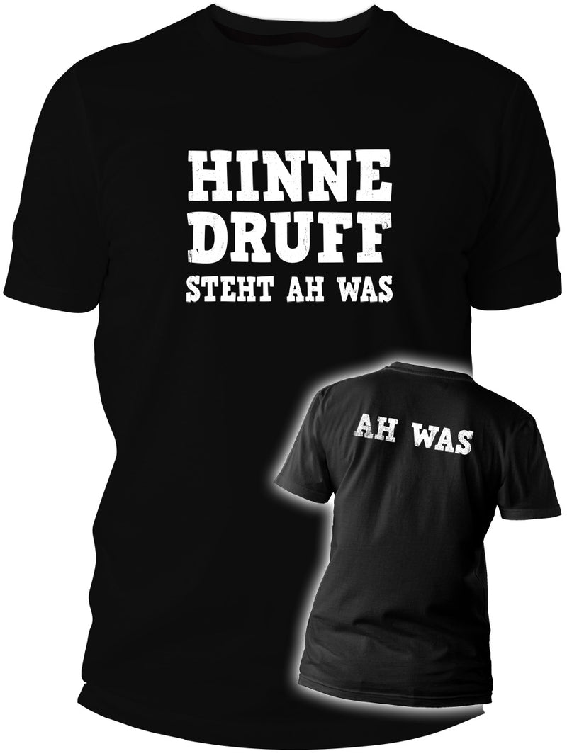 Hinne druff steht ah was - Pfalz T-Shirt - PFÄLZISCH.com