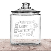 Keksglas Gutzjer Gravur