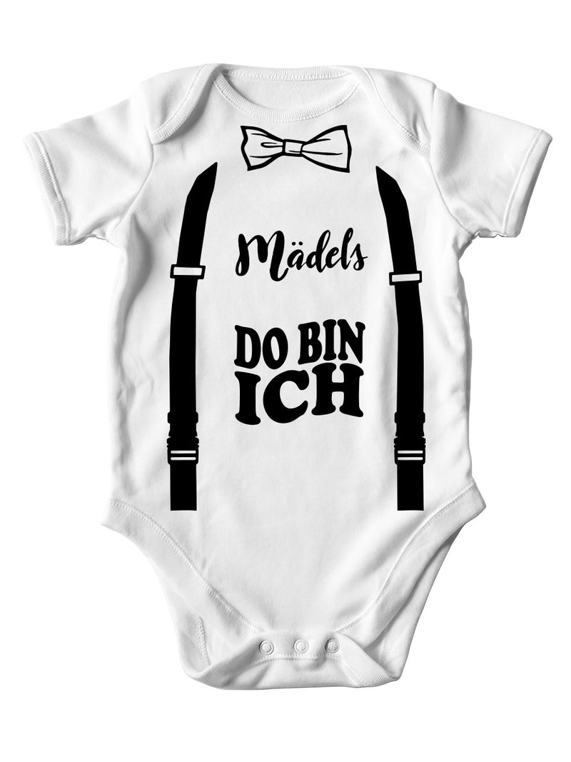 Jungen Baby Body - Mädels, do bin ich! - PFÄLZISCH.com