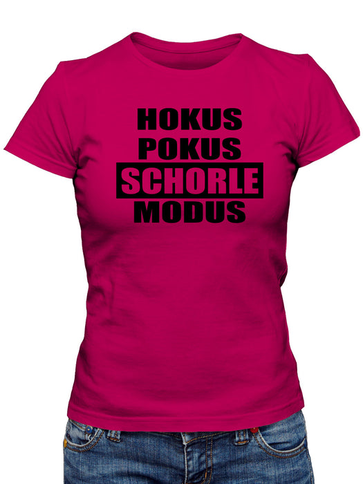 Hokus Pokus Schorle Modus T-Shirt - Damen