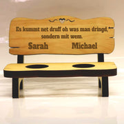 Schnapsbank mit Pfälzer Spruch - PFÄLZISCH.com