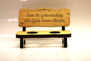Schnapsbank zum Geburststag mit Pfälzer Dialekt - PFÄLZISCH.com