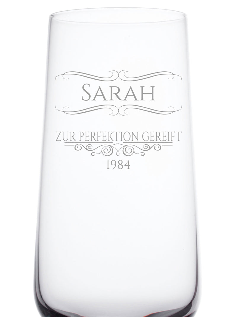 Sektglas mit Gravur / Geburtstag 210ml - PFÄLZISCH.com