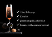 Sektgläser Hochzeit graviert mit Namen, Ringen & Datum - PFÄLZISCH.com