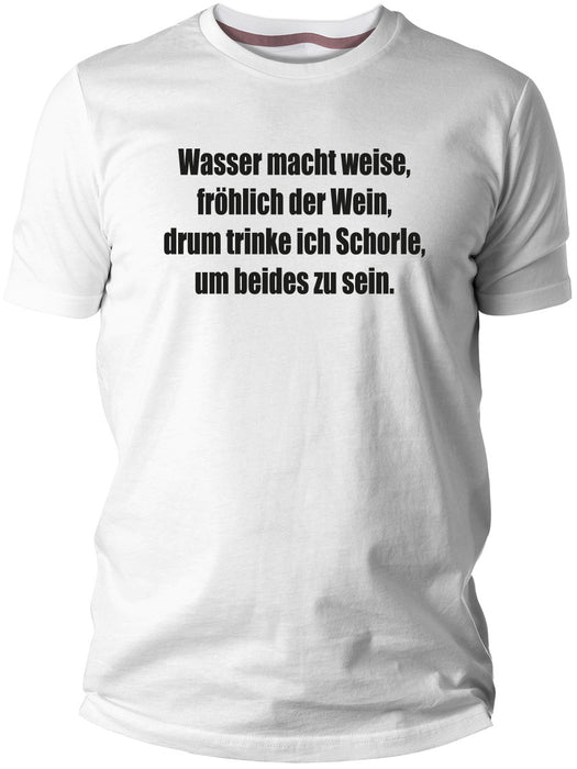 Wasser macht weise - PFALZSHIRT - PFÄLZISCH.com