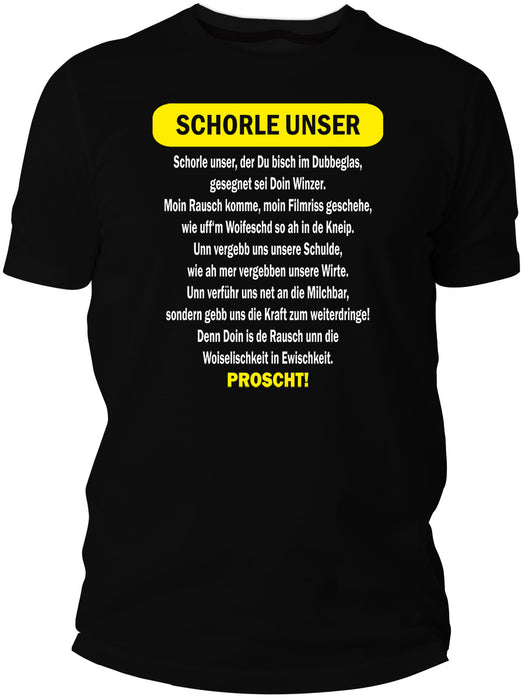 Schorle Proscht Pfalzshirt