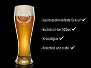 Weissbierglas graviert mit Name - PFÄLZISCH.com