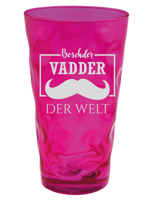 Beschder Vadder der Welt - Dubbeglas - PFÄLZISCH.com